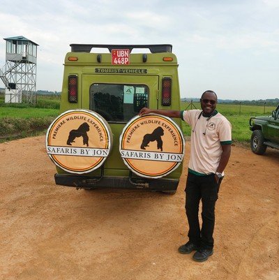 John Muwaita, lead safari guide and wildlife photographer at Safaris by Jon