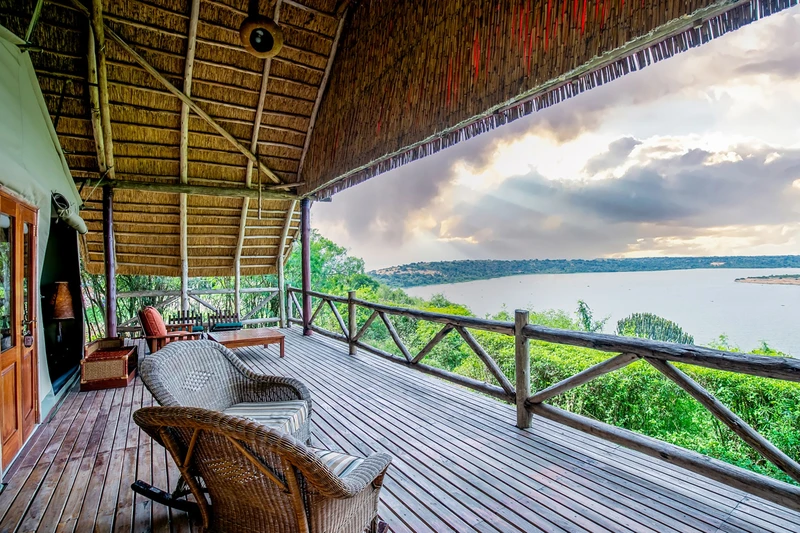 Mweya Safari Lodge Pool View